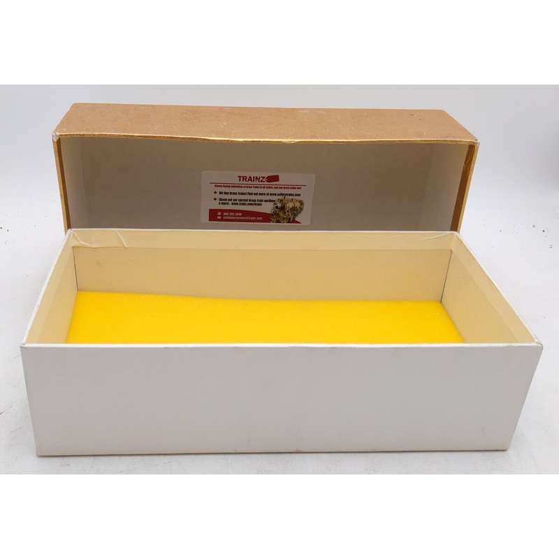 Oriental Limited S Scale BRASS Caboose -BOX ONLY VG/Box