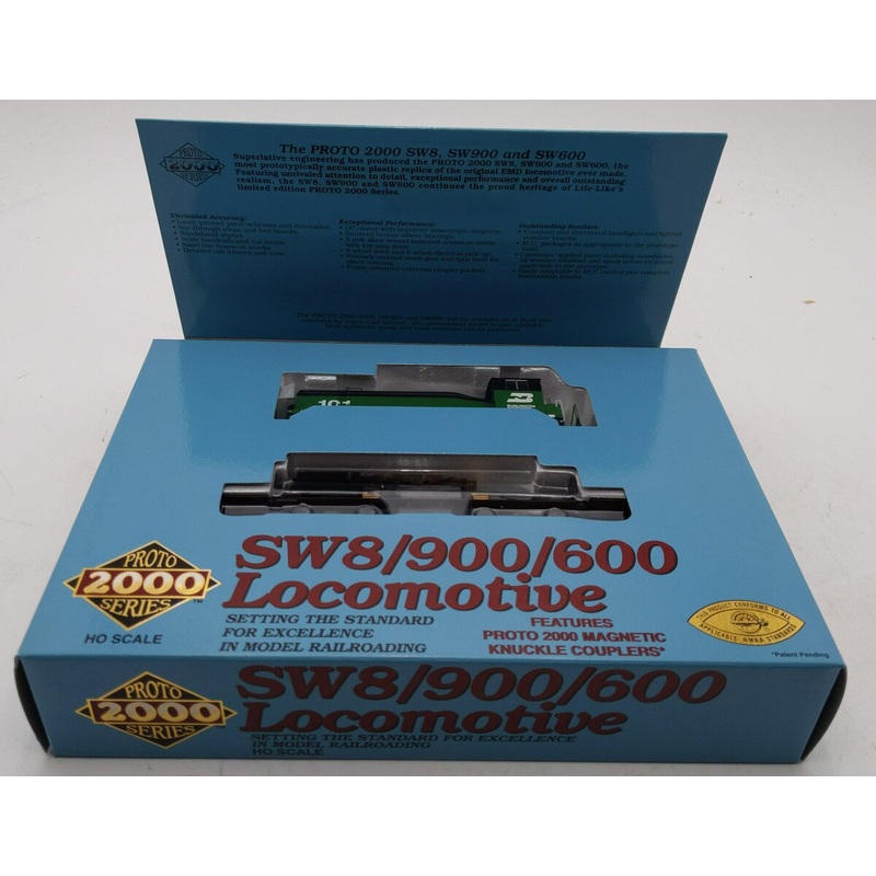 Proto 2000 30085 Burlington Northern EMD SW8/900/600 #101 MT/Box