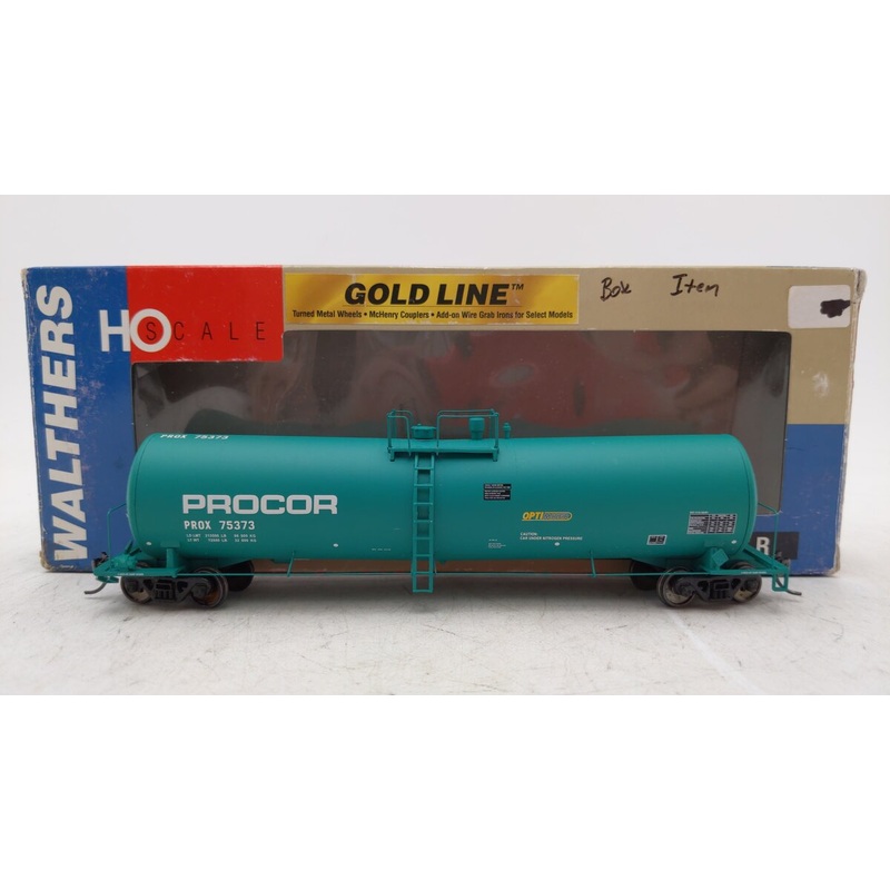 Walthers 932-7269 HO Scale UTLX 23,000 Gallon Funnel Flow Tank Car #75373 EX/Box
