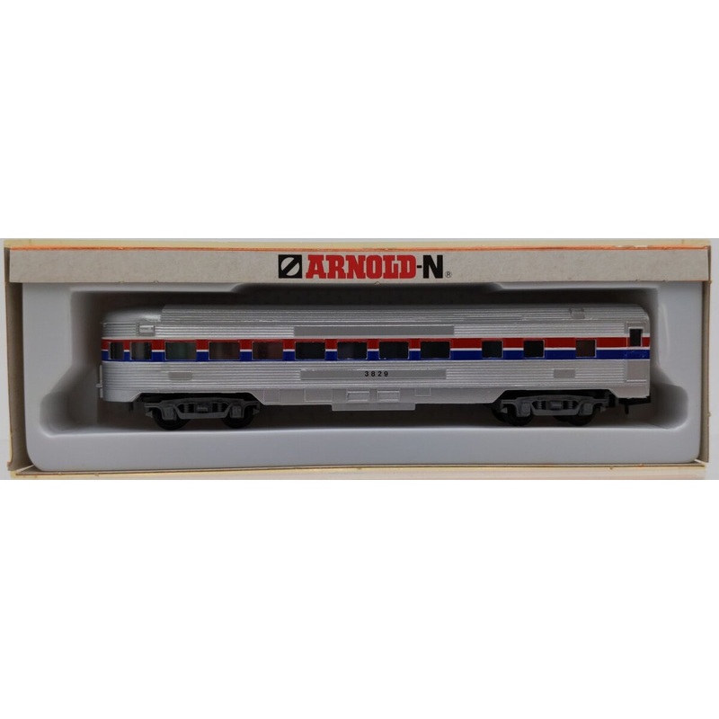 Arnold 5230 N Scale AMTRAK Observation Car #3829 LN/Box