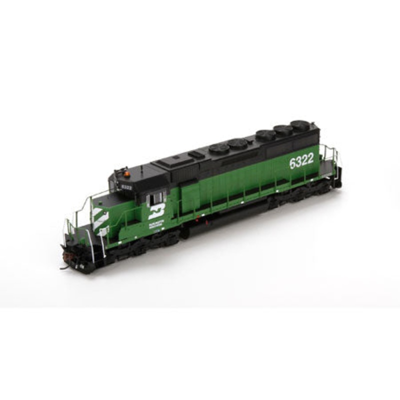 Athearn 98832 HO Burlington National SD40 Diesel Locomotive w/DCC & Sound #6322 NIB