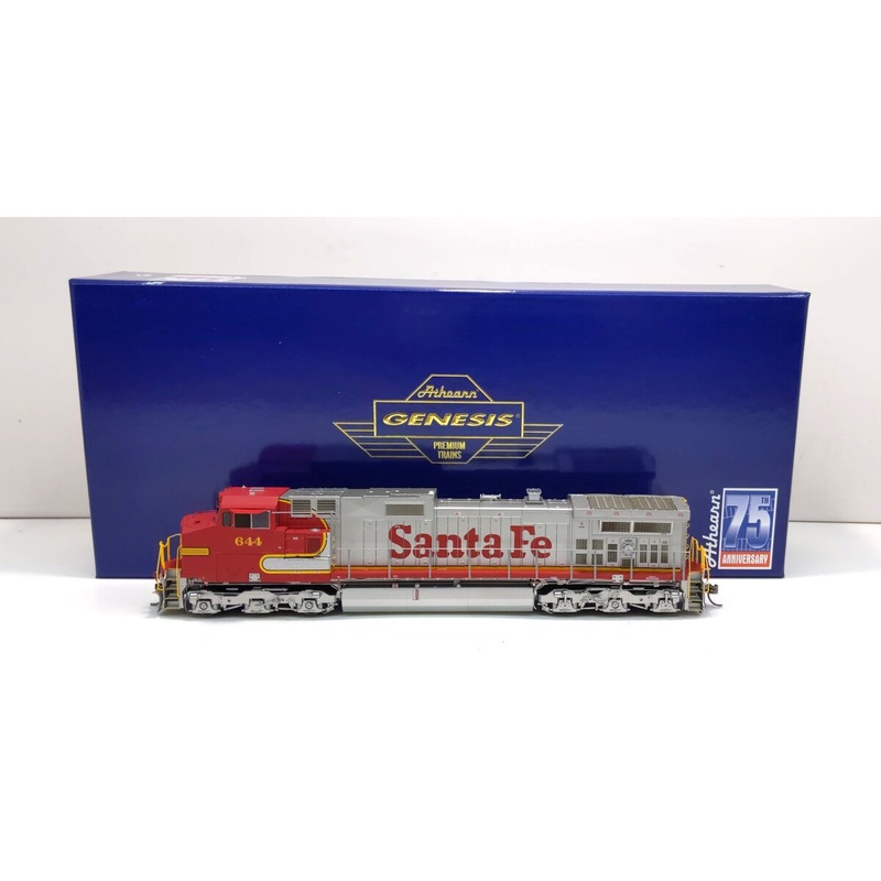 Athearn G31627 HO Scale Santa Fe Diesel Locomotive w/DCC & Sound #644 NIB