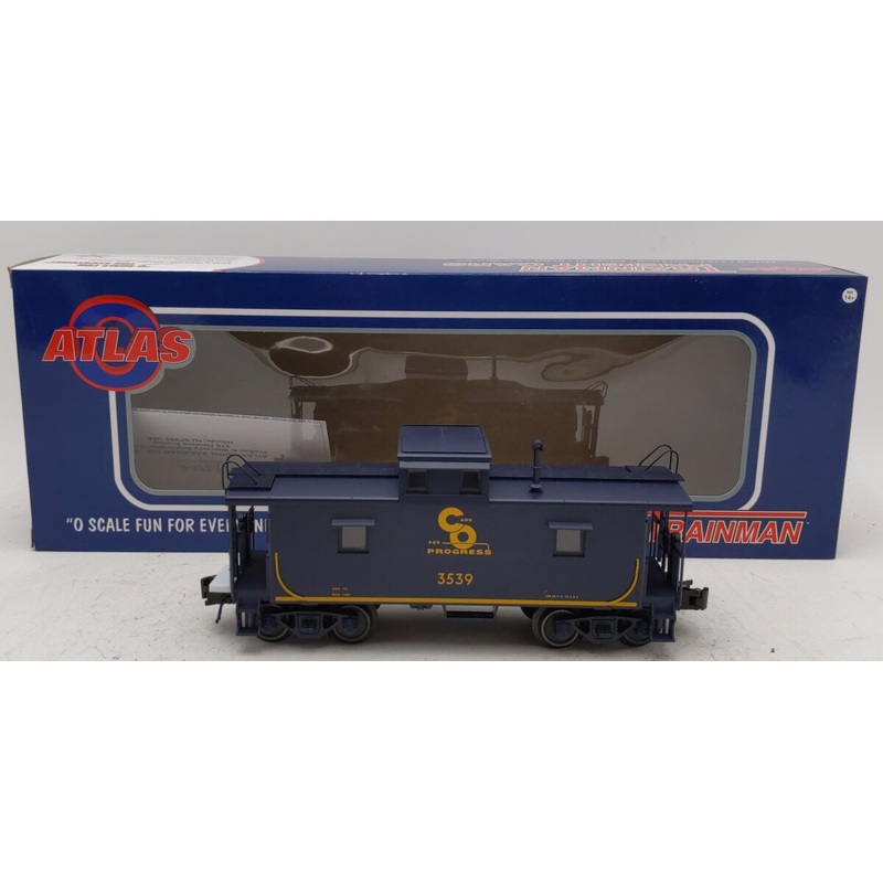 Atlas 2003009-1-1 O Gauge Chesapeake & Ohio  C&O Cupola Caboose (3Rail) #3539 LN/Box