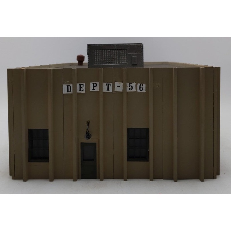 G Scale Assembled Plastic Industrial Building with Lights VG