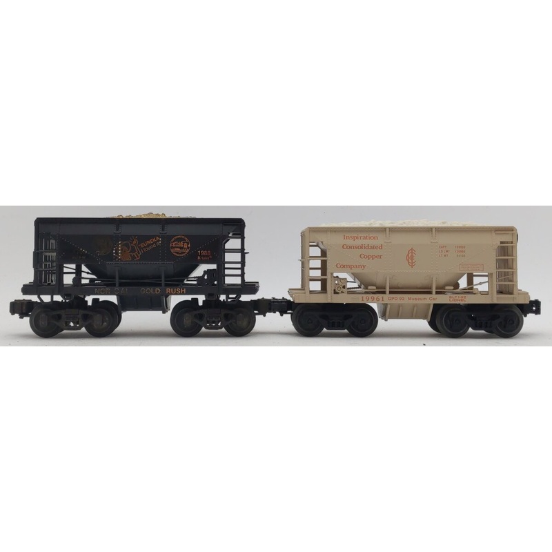 Lionel & K-line O Scale Assorted Ore Cars [2] EX