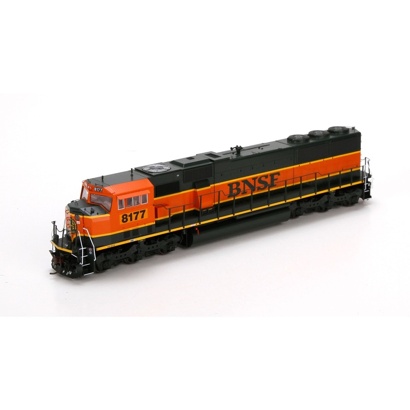 Athearn G67398 HO BNSF/Heritage I SD60M w/DCC & Sound #8177 NIB