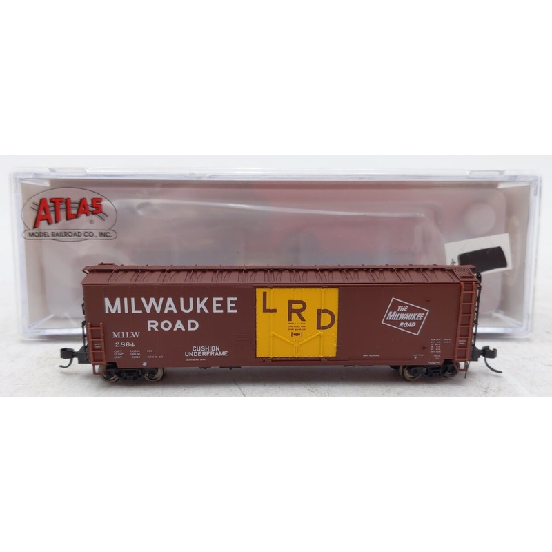 Atlas 50004454 N Milwaukee Road 50′ RBL Box Car #2864 LN/Box