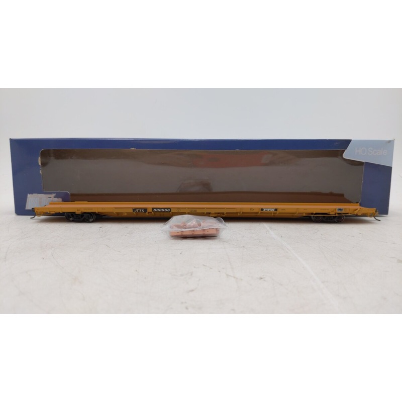 BLMA Models 51033 HO ACF F89-J 89′ Flatcar w/Bulk/Pipe Riser Details #600966 EX/Box