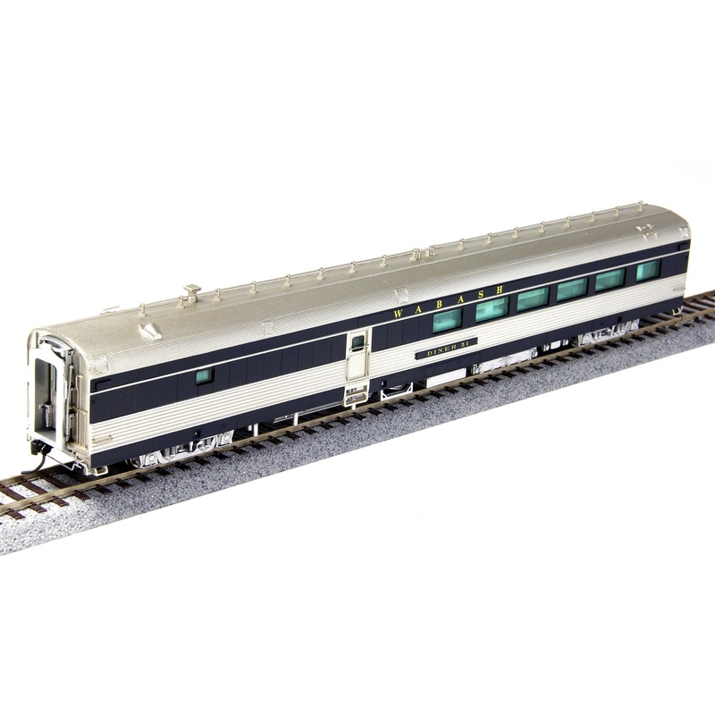 Broadway Limited 1153 HO Wabash Budd Diner Wabash Bluebird #51 LN/Box