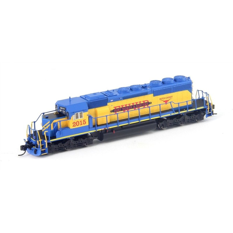 Broadway Limited 5376 HO Fort Worth & Western EMD SD40-2 Diesel Locomotive #2015 LN/Box