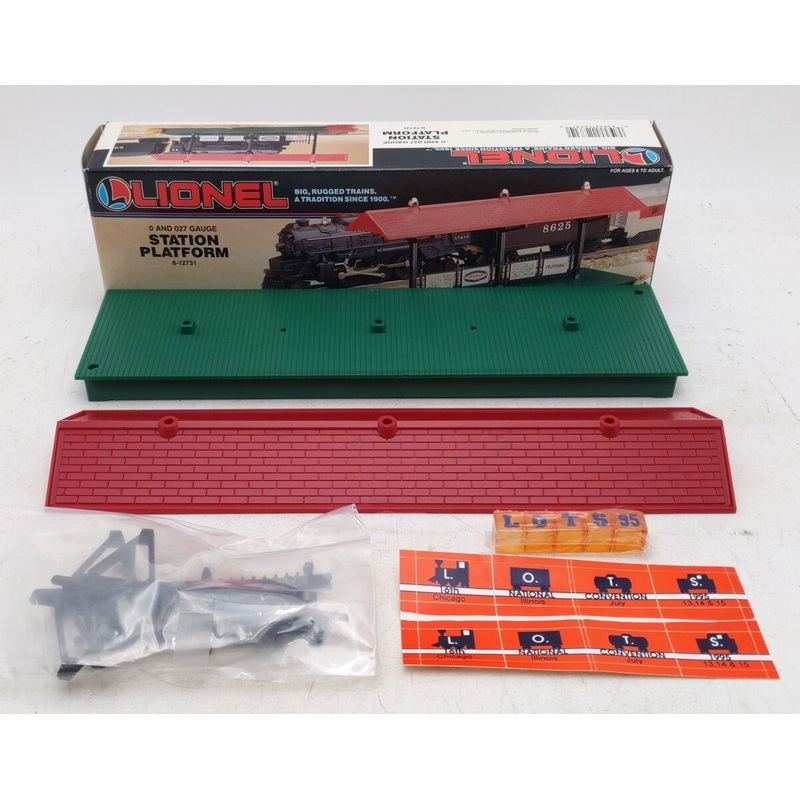 Lionel 6-12731 O Gauge Station Platform LN/Box