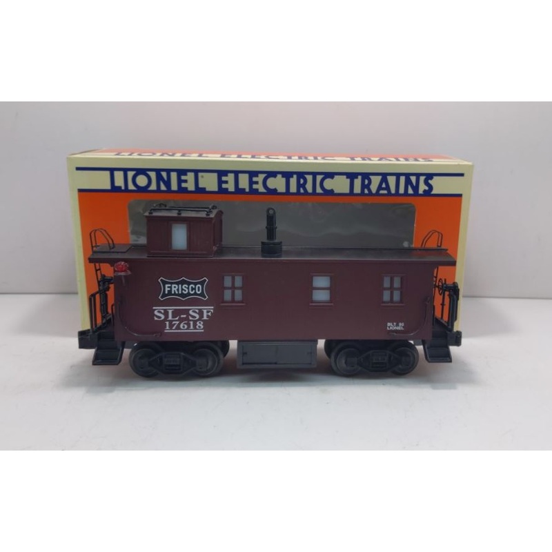 Lionel 6-17618 O Gauge Frisco Woodsided Illuminated Caboose #17618 LN/Box