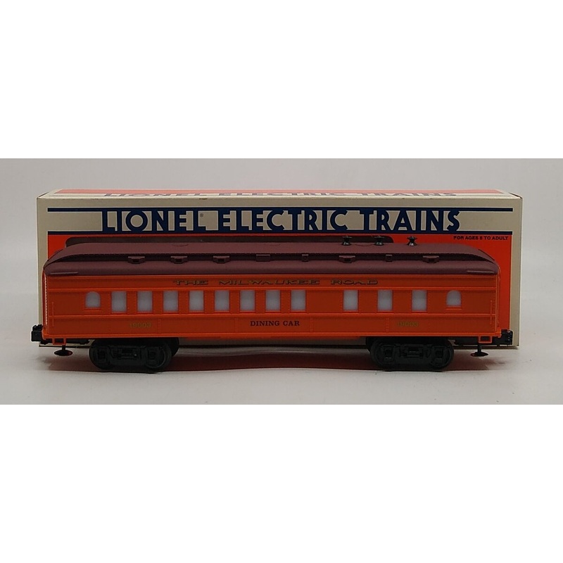 Lionel 6-19003 O Gauge Milwaukee Road Dining Car LN/Box