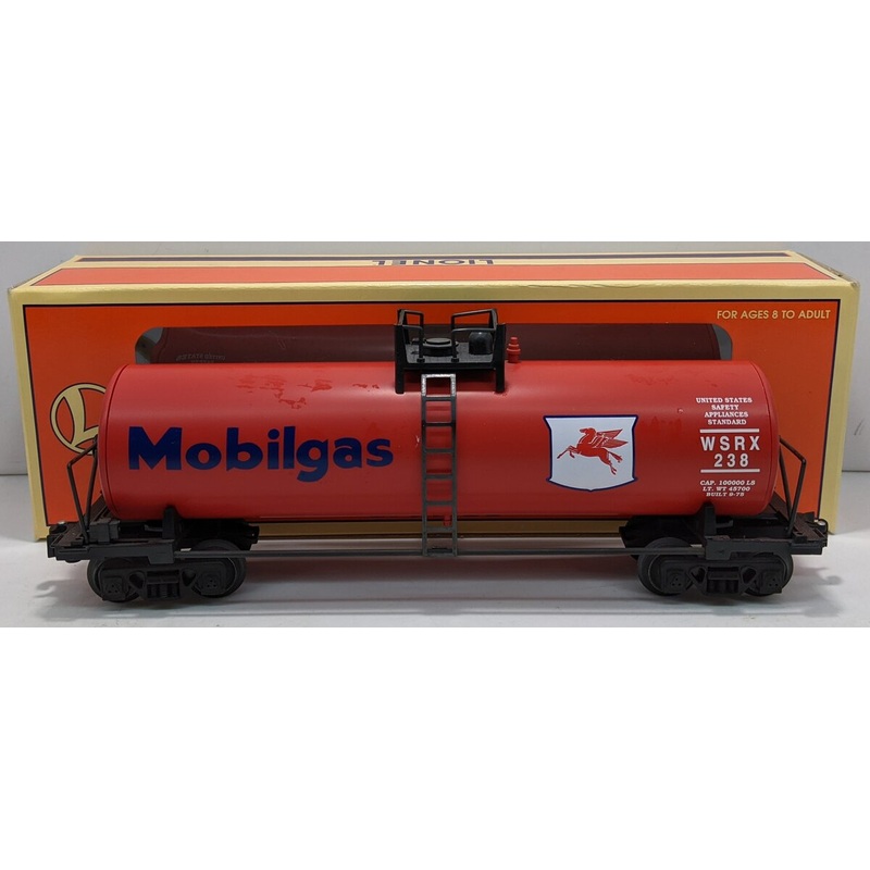 Lionel 6-52121 O Gauge TTOS-1997 SW Division Mobilgas TM Tank Car #238 LN/Box