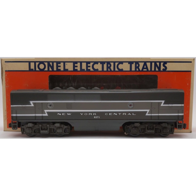 Lionel 6-8371 NYC F-3 B Unit Non-Powered Diesel Locomotive with Horn EX/Box