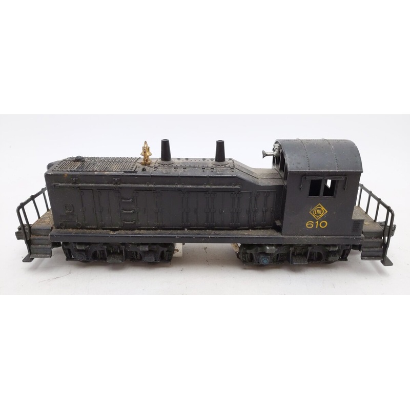 Lionel 610 Vintage O Erie NW-2 Powered Diesel Switcher Locomotive