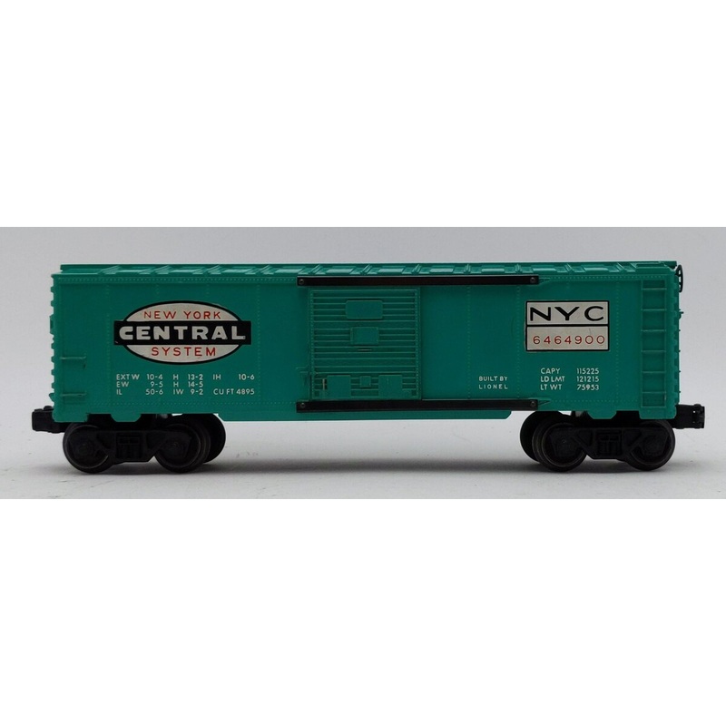 Lionel 6464-900 Vintage O New York Central Boxcar -Type IV VG