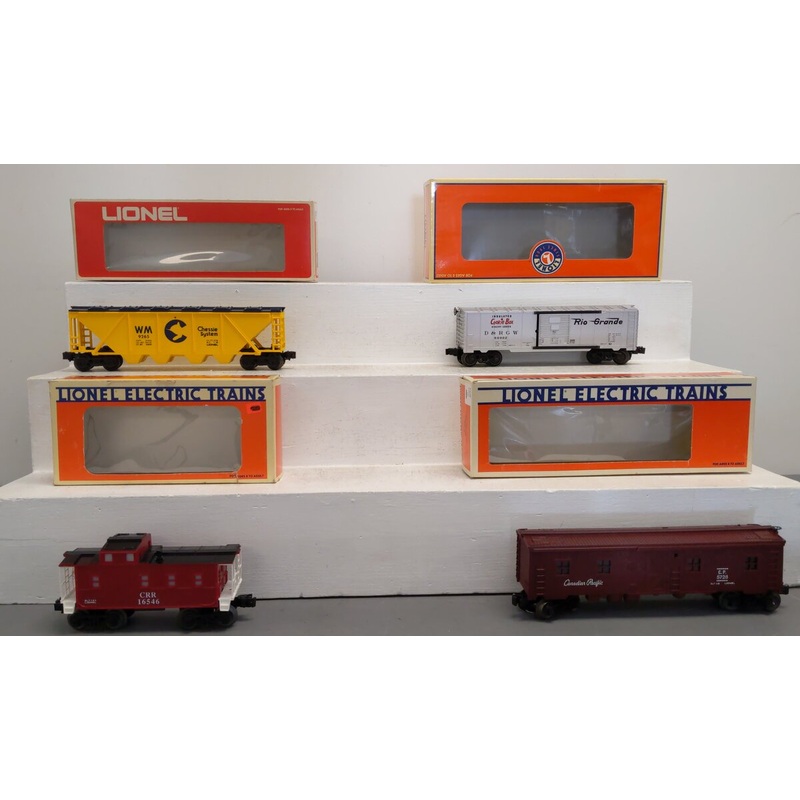 Lionel O Scale Assorted Freight Cars [4] EX/Box