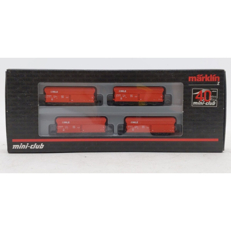 Marklin 86309 Z Westphalian State Railroad Type Falns Hopper Car Set (Set of 4) LN/Box
