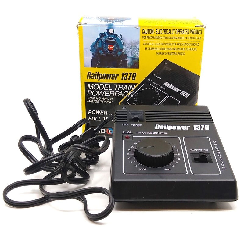 MRC 1370 For HO/N Scale Railpower Power Pack Full 18 VA LN/Box