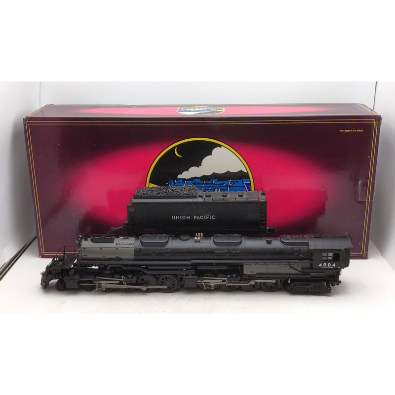 MTH 20-3228-1E Union Pacific 4-8-8-4 Big Boy Steam Loco & Tender #4004 PS2.0 EX/Box