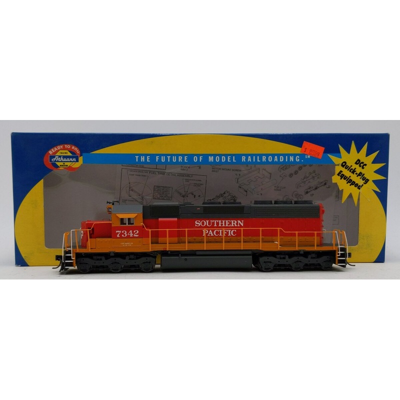 Athearn 93587 HO Scale Southern Pacific #7342 SD40 Diesel Locomotive EX/Box