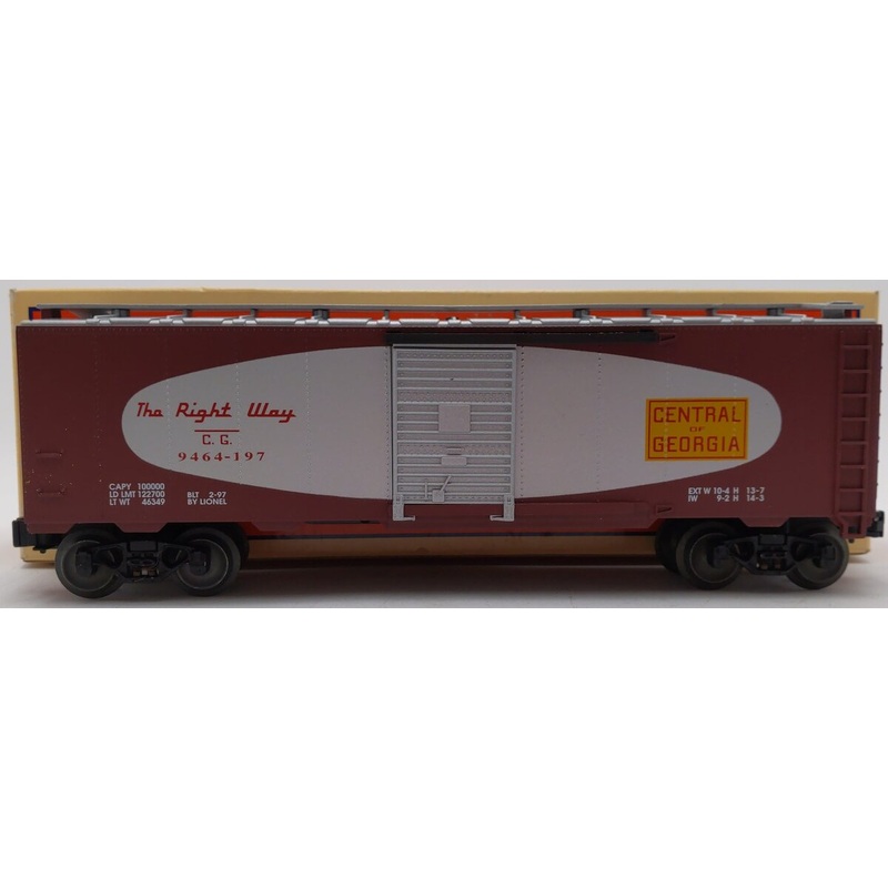 Lionel 6-17224 O Gauge Central of Georgia Boxcar #9464-197 EX/Box