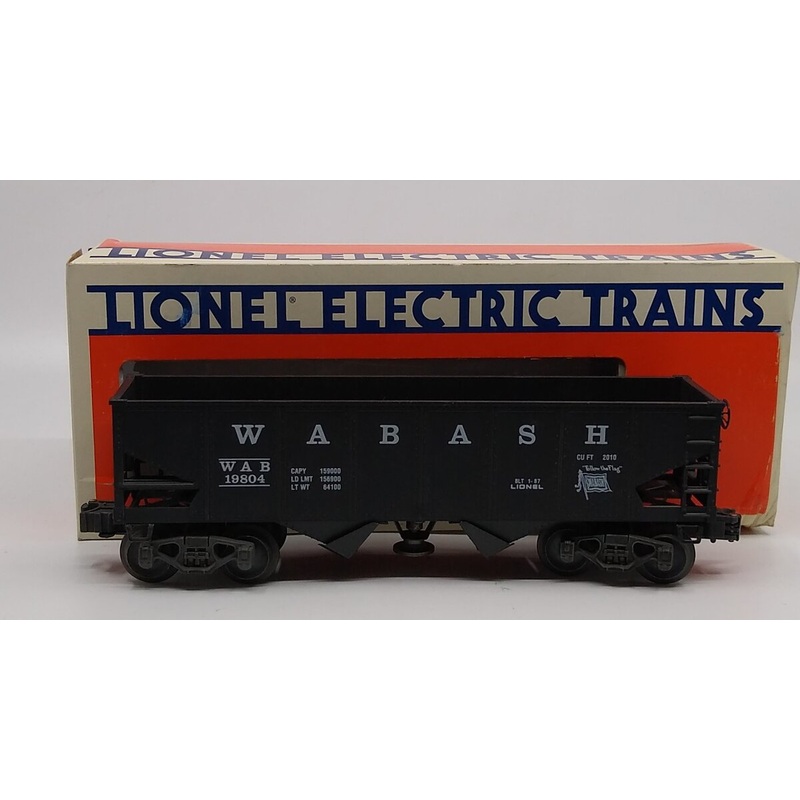 Lionel 6-19804 O Gauge Wabash Operating Hopper Car NIB