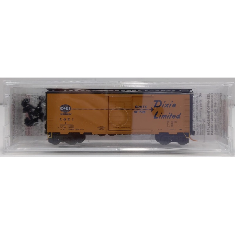 Micro-Trains 02000701 N Chicago & Eastern Illinois 40′ Single Door Boxcar #1 LN/Box