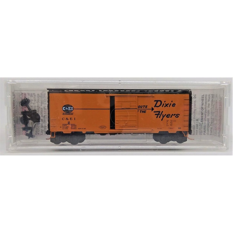 Micro-Trains 02000702 N Chicago & Eastern Illinois 40′ Single Door Boxcar #2 LN/Box