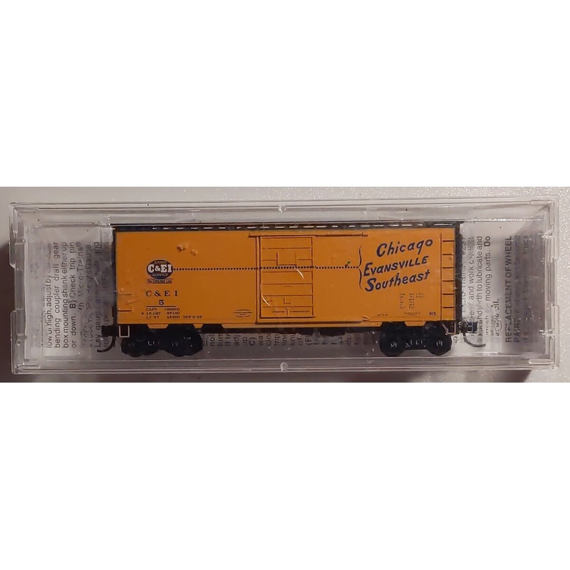 Micro-Trains 02000705 N Chicago & Eastern Illinois 40′ Single Door Boxcar #5 LN/Box