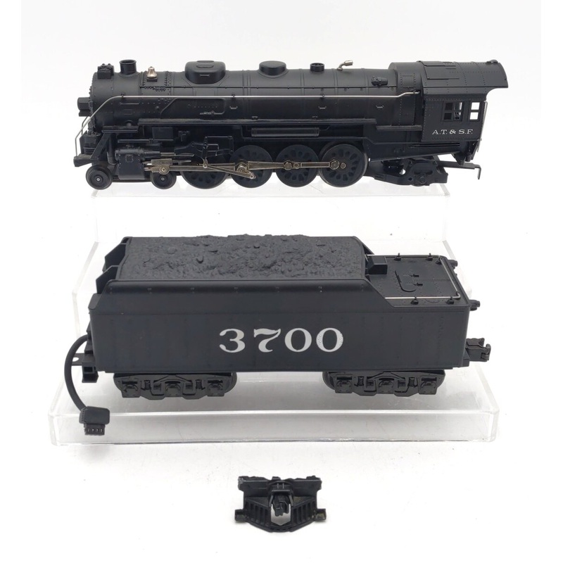 MTH 20-1102 O Gauge Santa Fe Mohawk Steam Locomotive #3700 VG