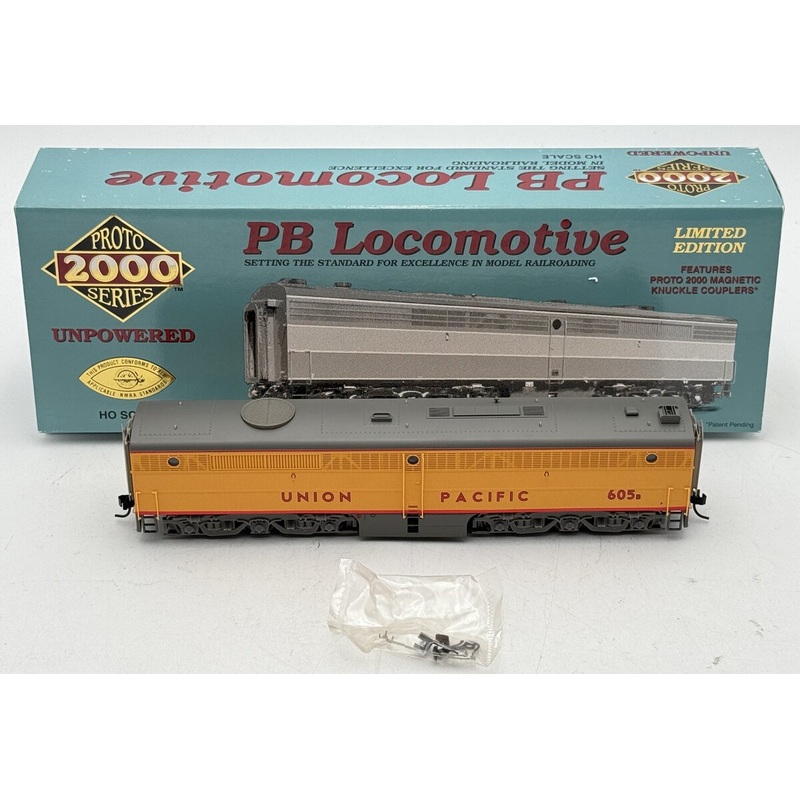 Proto 2000 21628 HO Scale UP Unpowered PB Diesel Locomotive #605B NIB