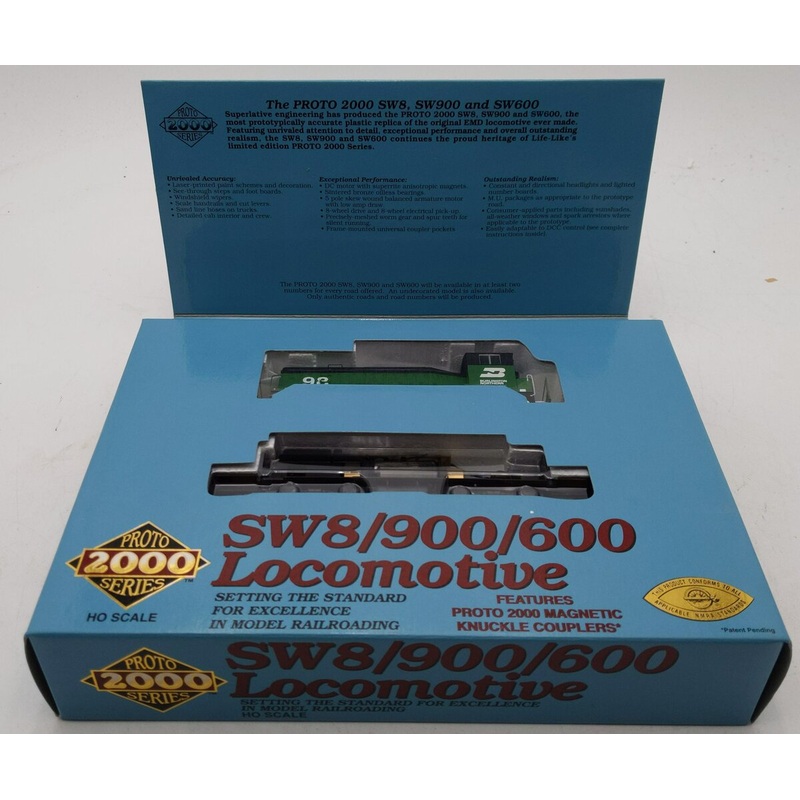 Proto 2000 30084 Burlington Northern EMD SW8/900/600 #98 MT/Box