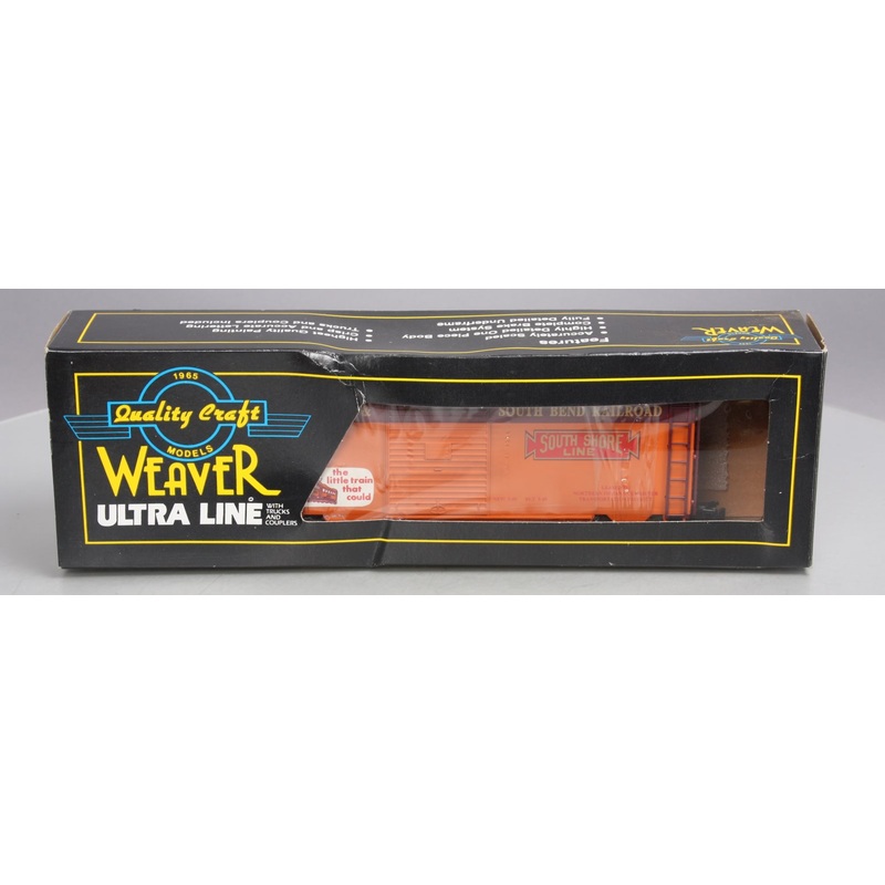 Weaver 502 O Gauge Chicago South Shore PS-1 Boxcar – 3 Rail LN/Box