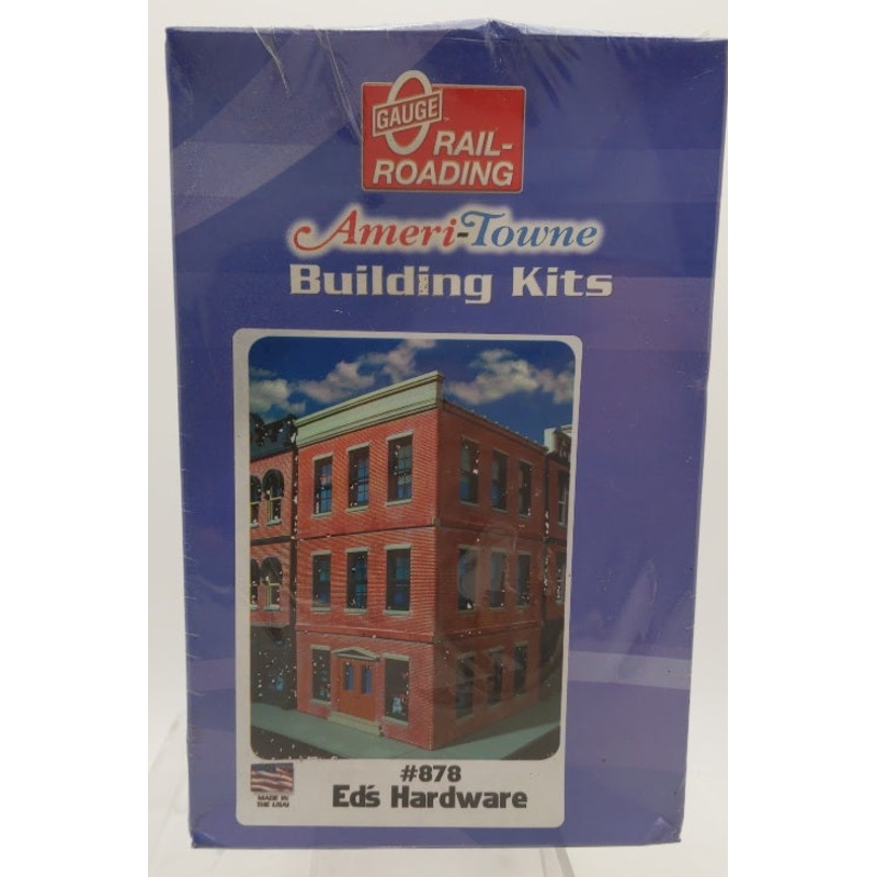 Ameri-Towne 878 O Scale Rail-Roading Ed’s Hardware Building Kit