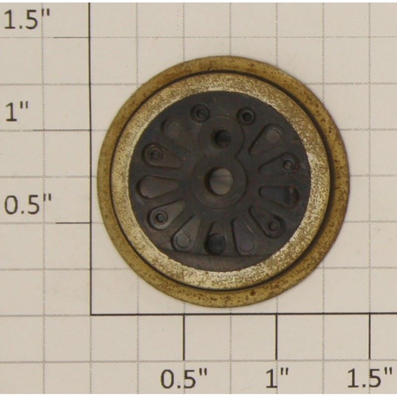 American Flyer PA14B601 Flanged Black Pull-Mor Driver Wheel