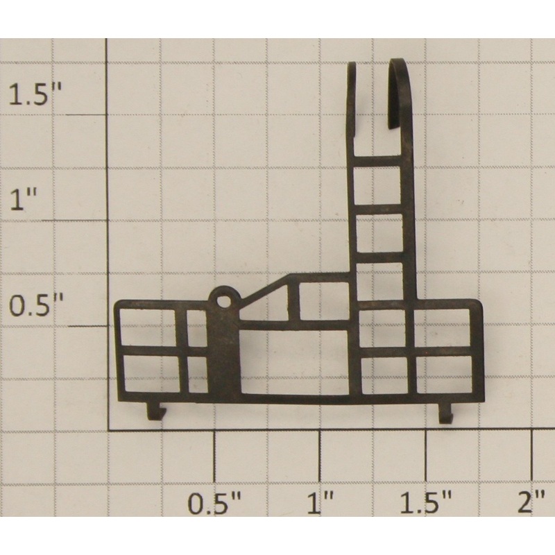 American Flyer XA14593 Black Metal Fence Bay Window Caboose End Rail