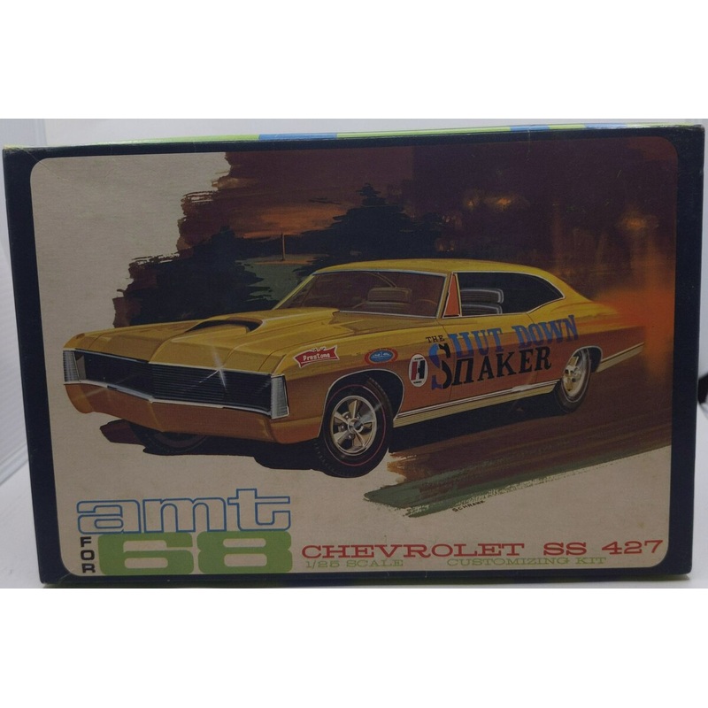 AMT 6728-200 1:25 1968 Chevrolet Impala SS 427 Model Car Kit