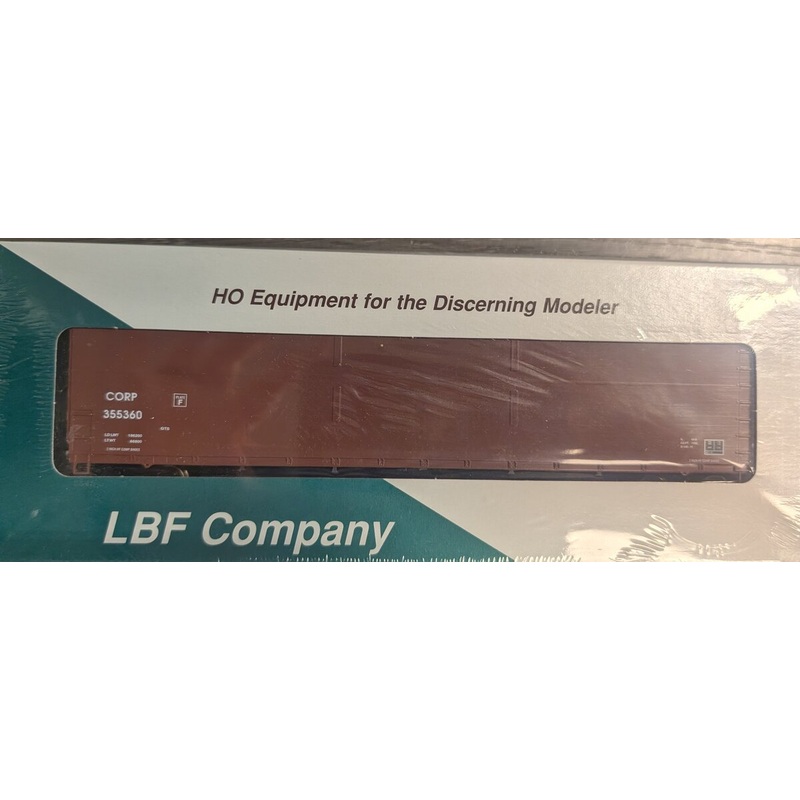 LBF 1004-9 HO Scale CORP 62′ Wood Chip Gondola #355360 Kit