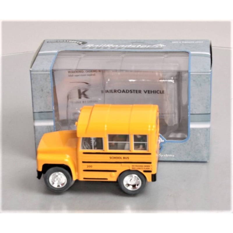 Lionel 6-21292 O RailRoadster School Bus LN/Box