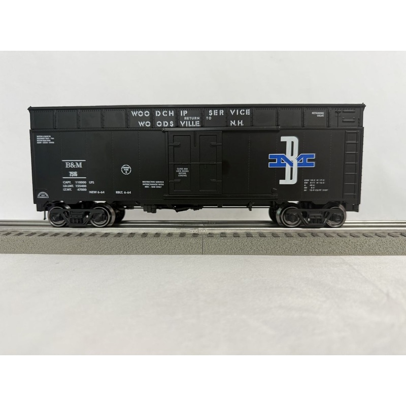 RMT 86442 O Boston & Maine 40′ Woodchip Car