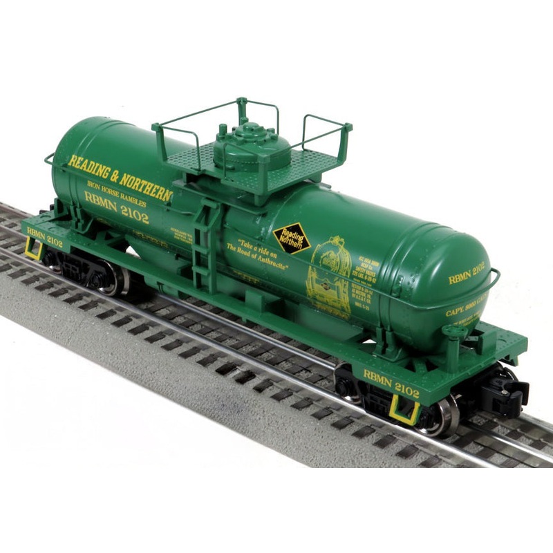 RMT 96812-3 O Reading & Northern Green Single Dome Tank Car #2102