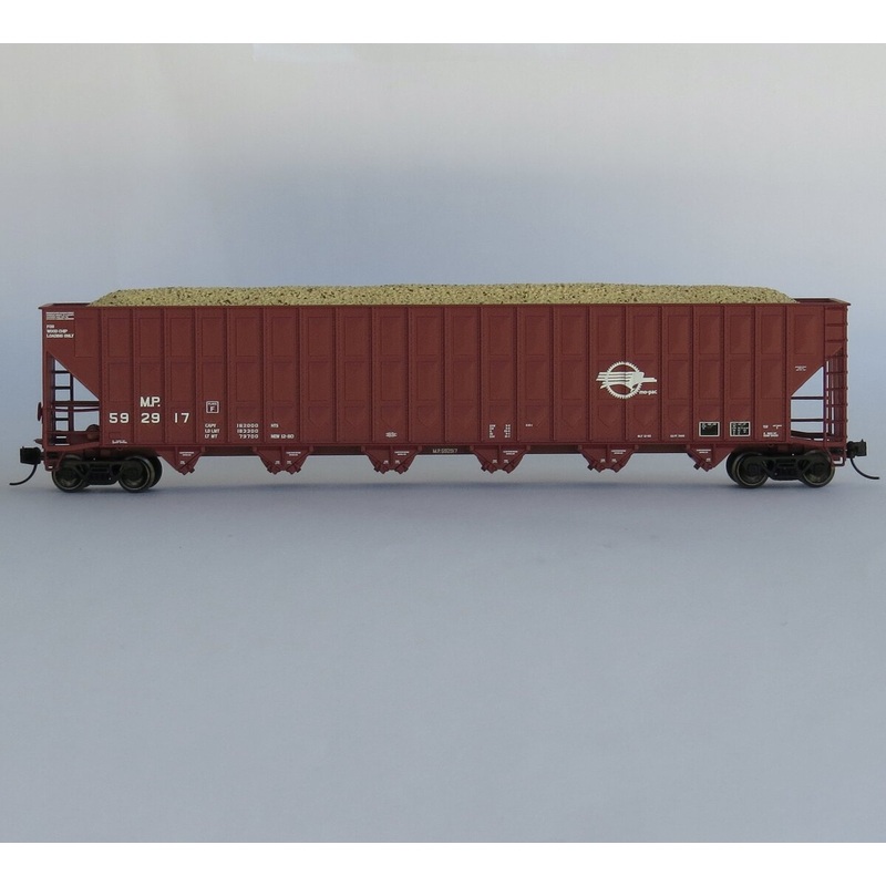 Trainworx Inc. 27003-09 N Mo-Pac Greenville 7000 Cu Ft Wood Chip Hopper #592917