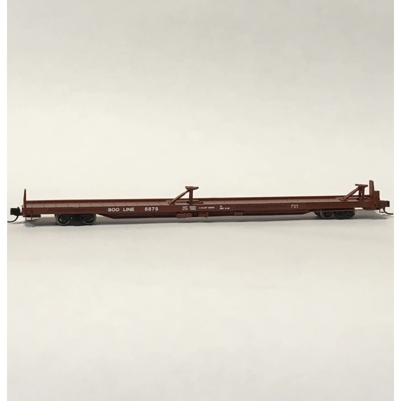 Trainworx Inc 28516-05 N SOO Line 85 Pullman Standard Flat Car #5581