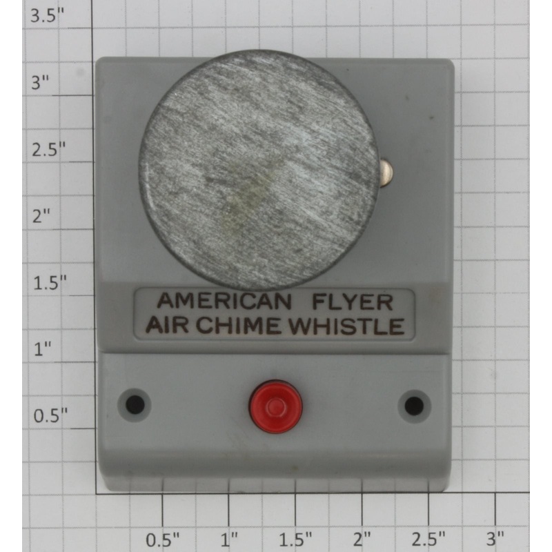 American Flyer XA-1166X  S Scale Air Chime Gray Whistle Controller with Wire