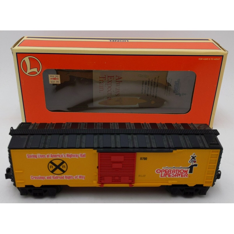 Lionel 6-26201 O Gauge Operation Lifesaver Boxcar #9700 LN/Box