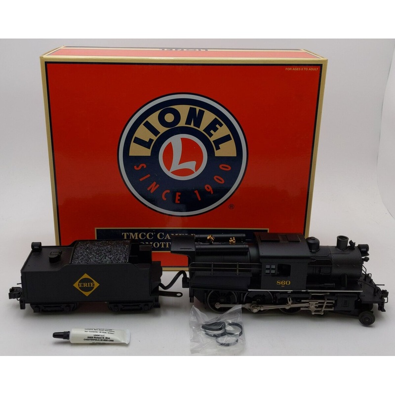 Lionel 6-28746 Erie Camelback 4-6-0 Steam Locomotive w/Tender #860 LN/Box