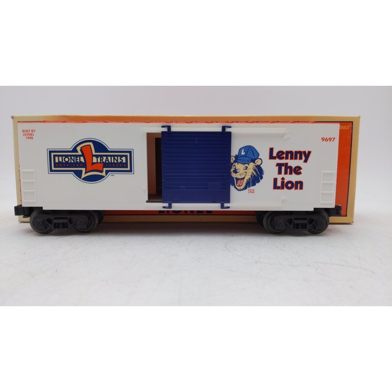 Lionel 6-29232 Lenny The Lion Hi-Cube Box Car #9697 EX/Box