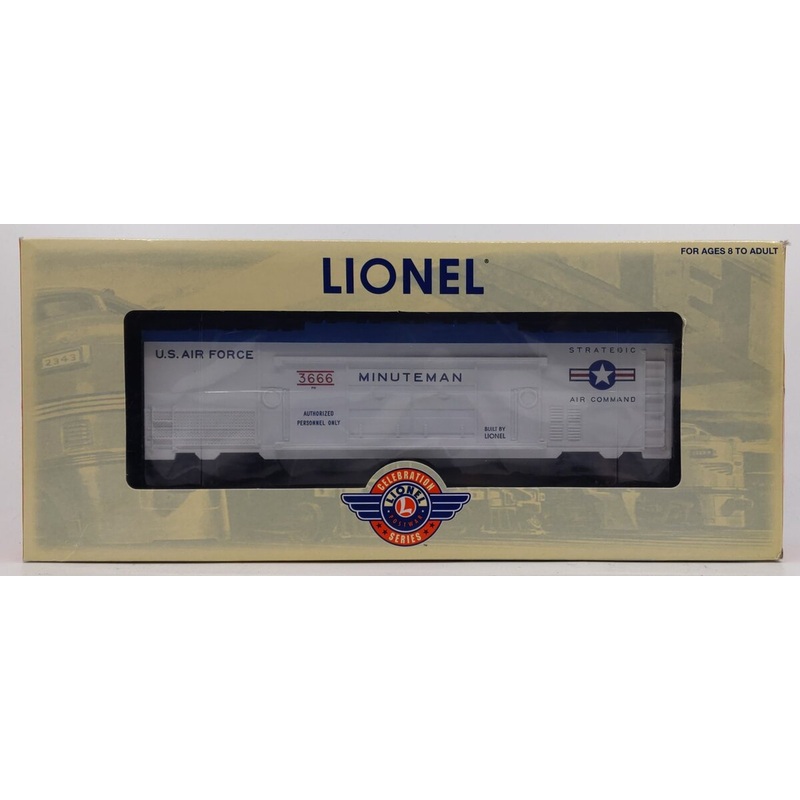 Lionel 6-29828 O Gauge US Air Force Minuteman Cannon Firing Car #3666 LN/Box